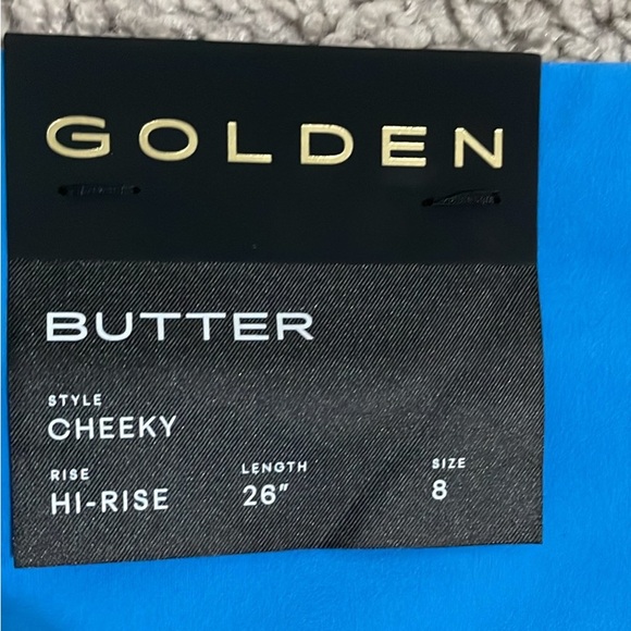 Aritzia Blue Active Leggings - Picture 3 of 3